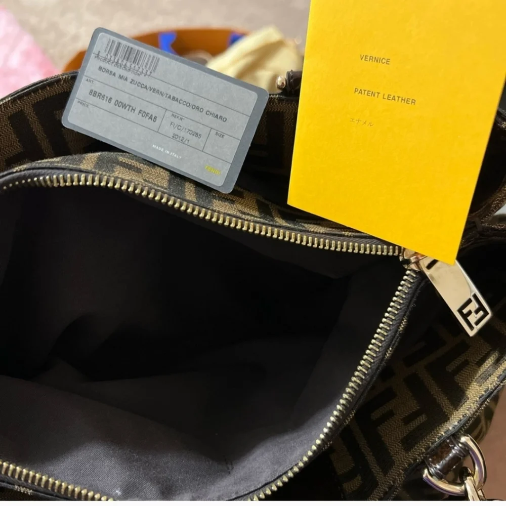 Fendi Zucca print shoulder bag - Picture 5 of 16